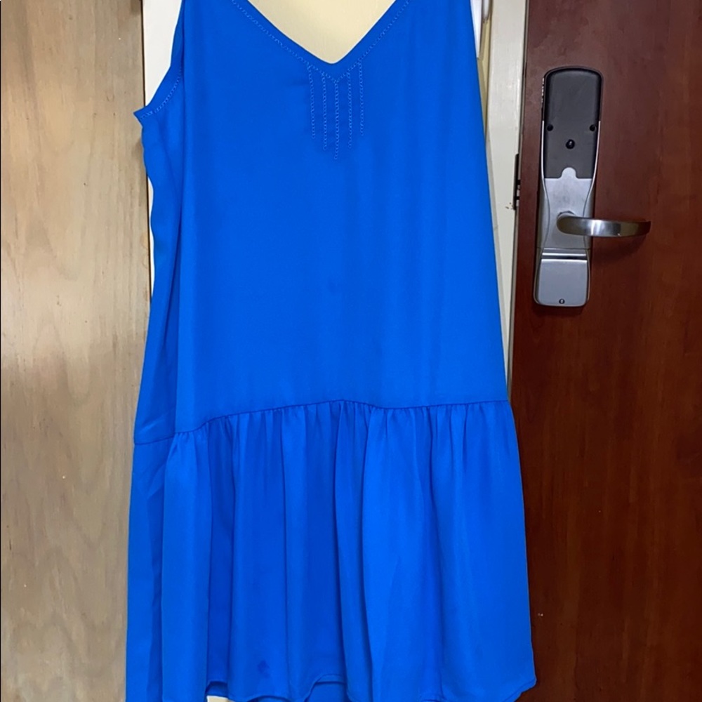 Royal Blue Flowy Dress